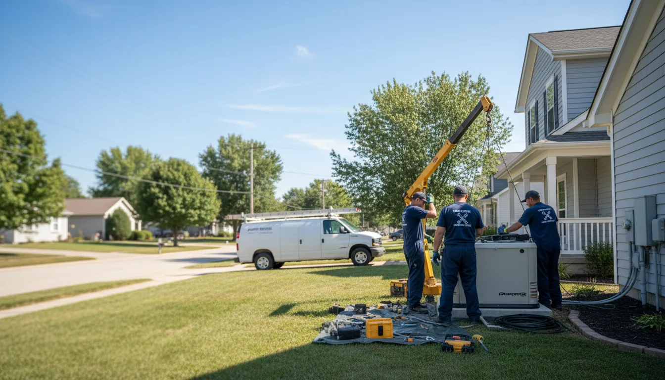 Generator Installation in Delavan, IL near me
